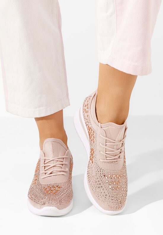 Sneakers cu platforma Keeley roz