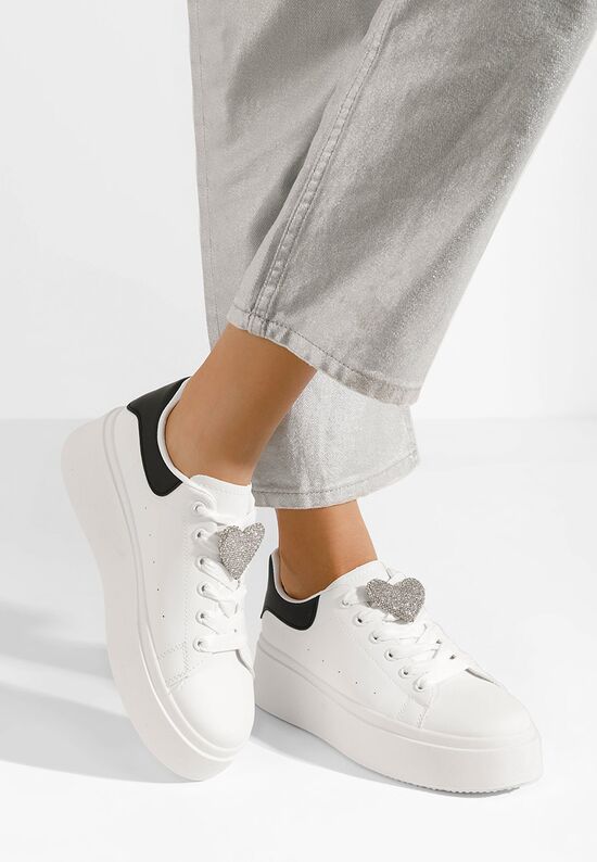Sneakers cu platformă Kimani V2 albi
