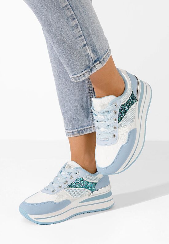 Sneakers cu platformă Camora bleu