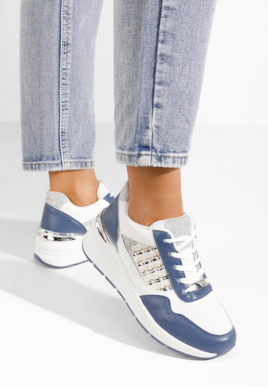 Sneakers cu platforma Brynda bleu